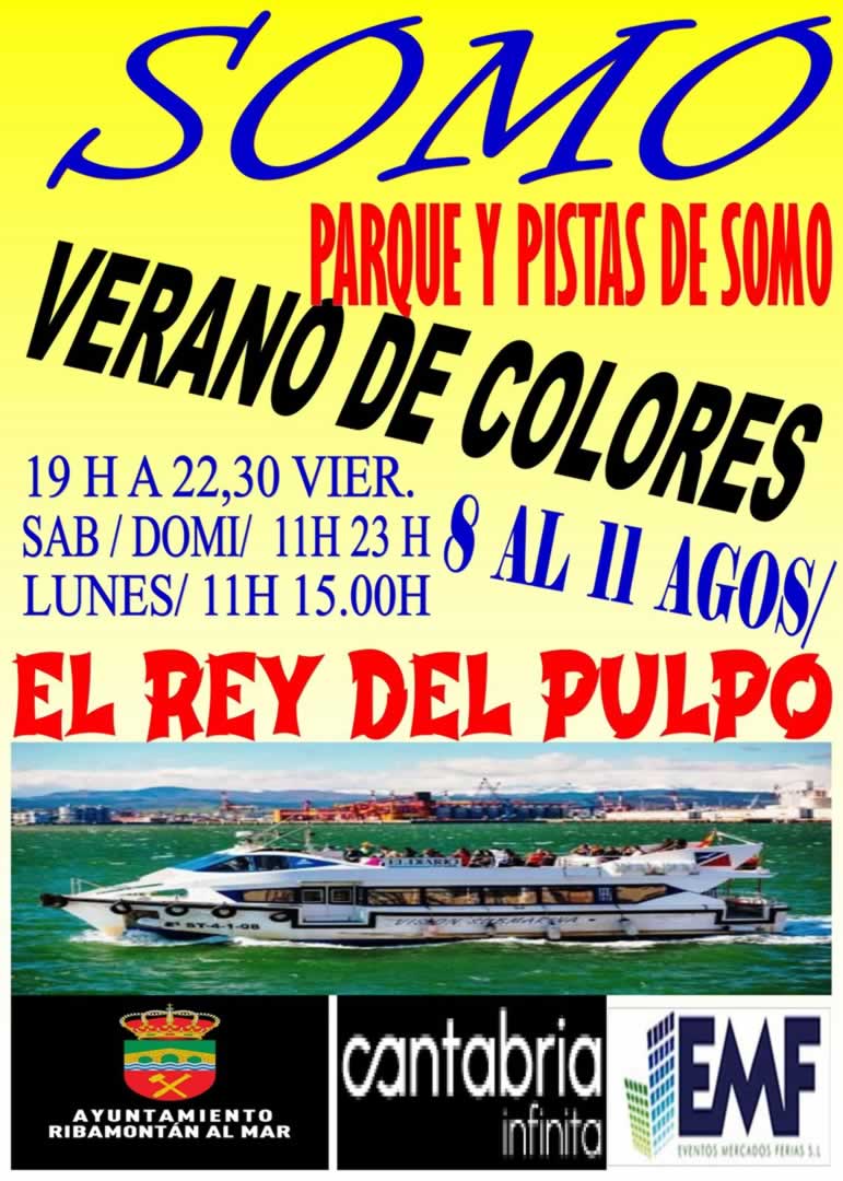 Feria Colores de Verano en Somo (Cantabria) 8 al 11 de Agosto 2025