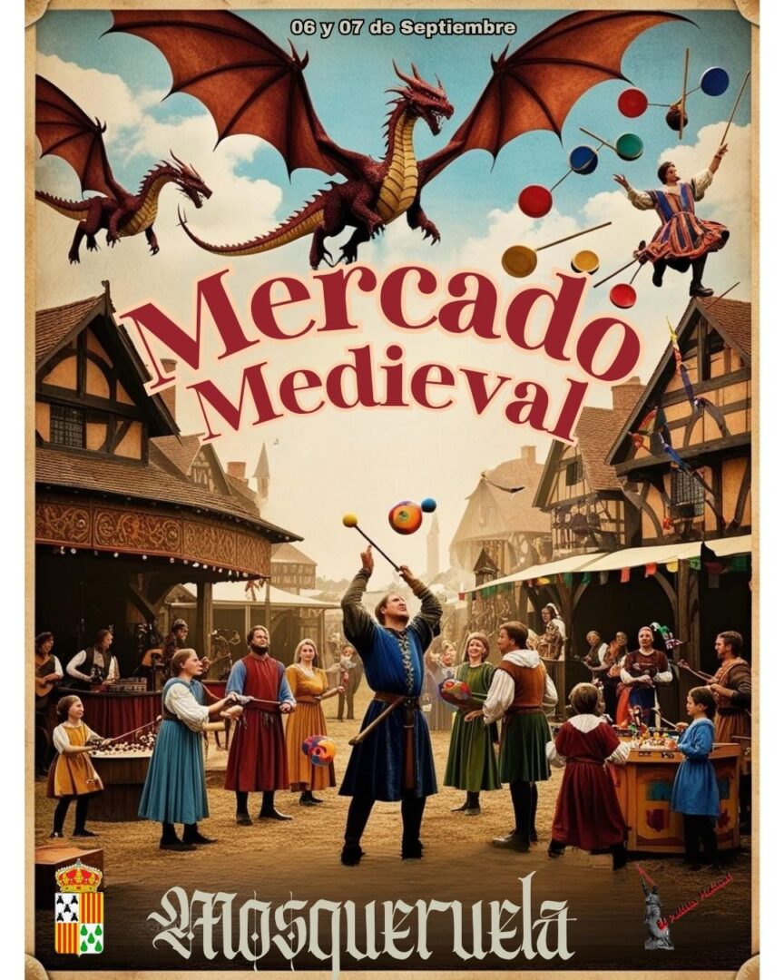 Mercado Medieval en Mosqueruela (Teruel) 6 al 7 de Septiembre 2025