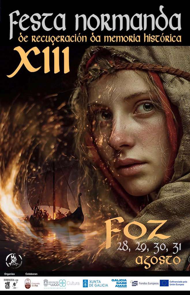 Festa Normanda - Mercado de Artesanía y Gastronomía de Foz (Lugo) 28 al 31 de Agosto 2025