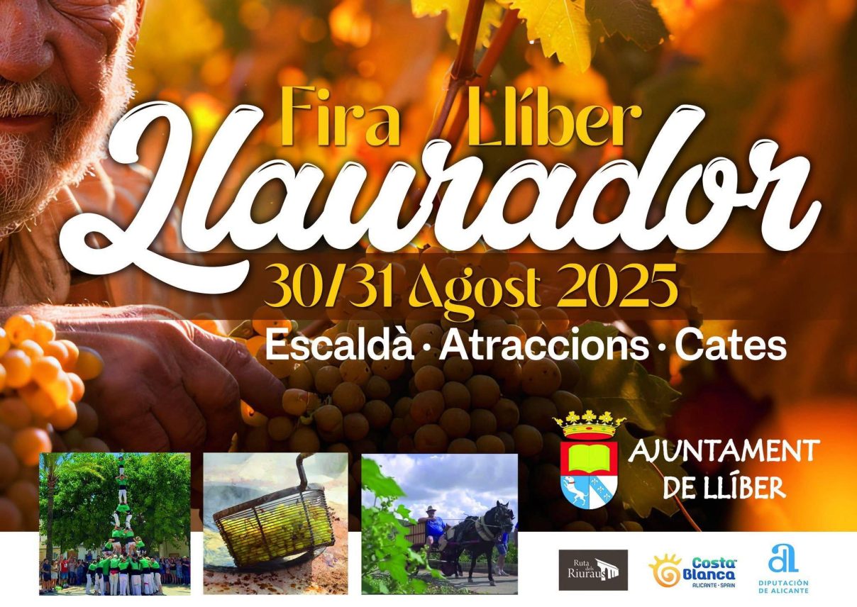 Fira Artesanal del Llaurador de LLíber (Alicante) 2025