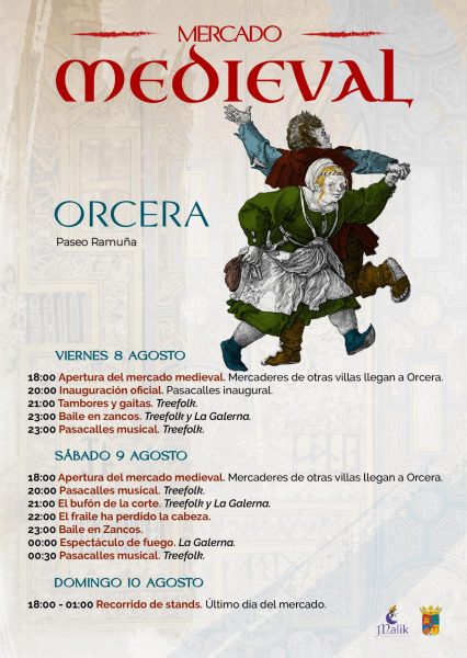 Mercado Medieval de Orcera (Jaén) 8 al 10 de Agosto 2025