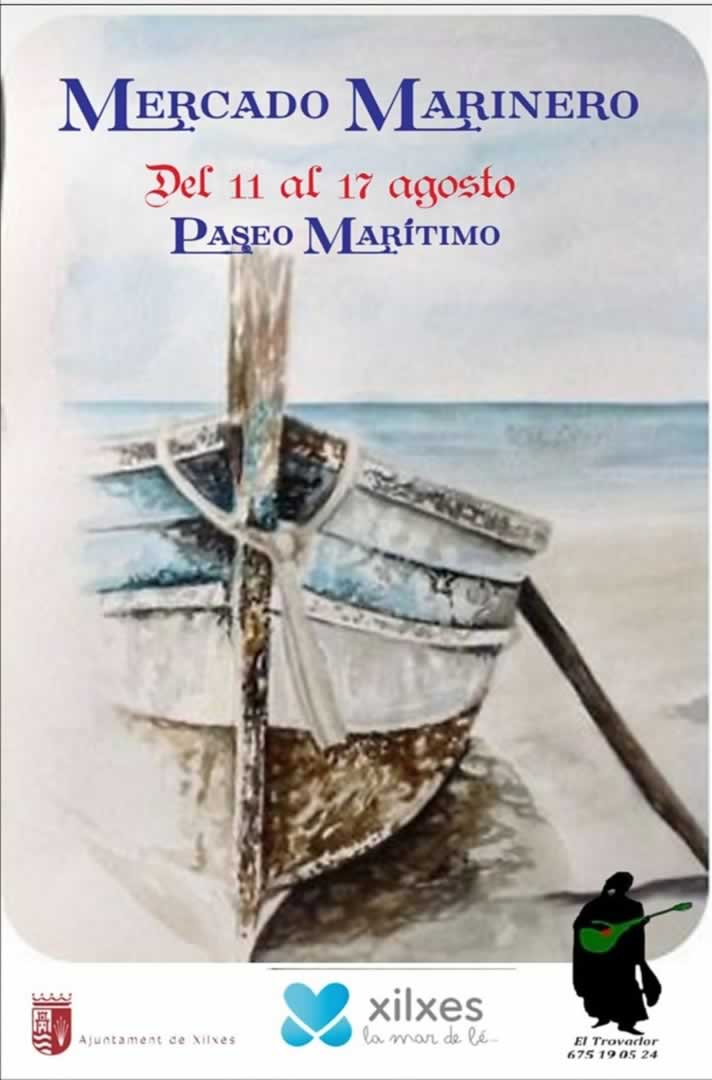 Mercado Marinero de Chilches (Castellón) 11 al 17 de Agosto 2025