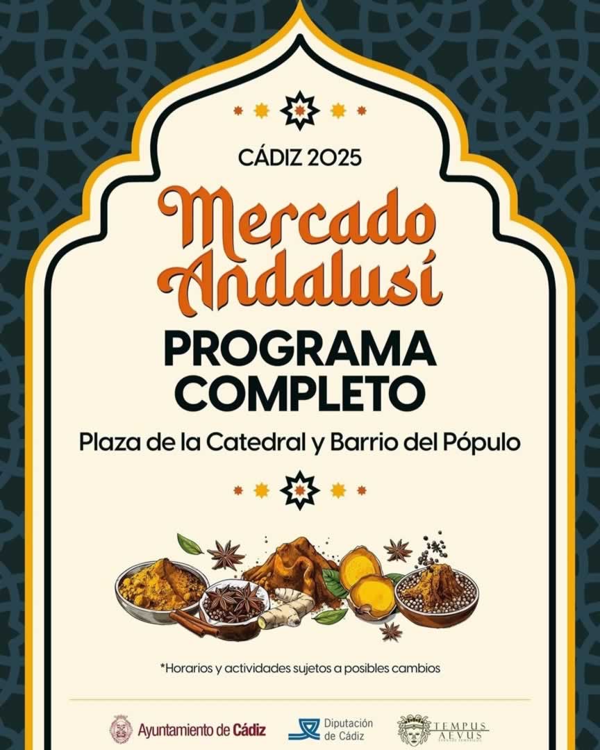 Mercado Andalusí de Cádiz - 29 al 31 de Agosto 2025