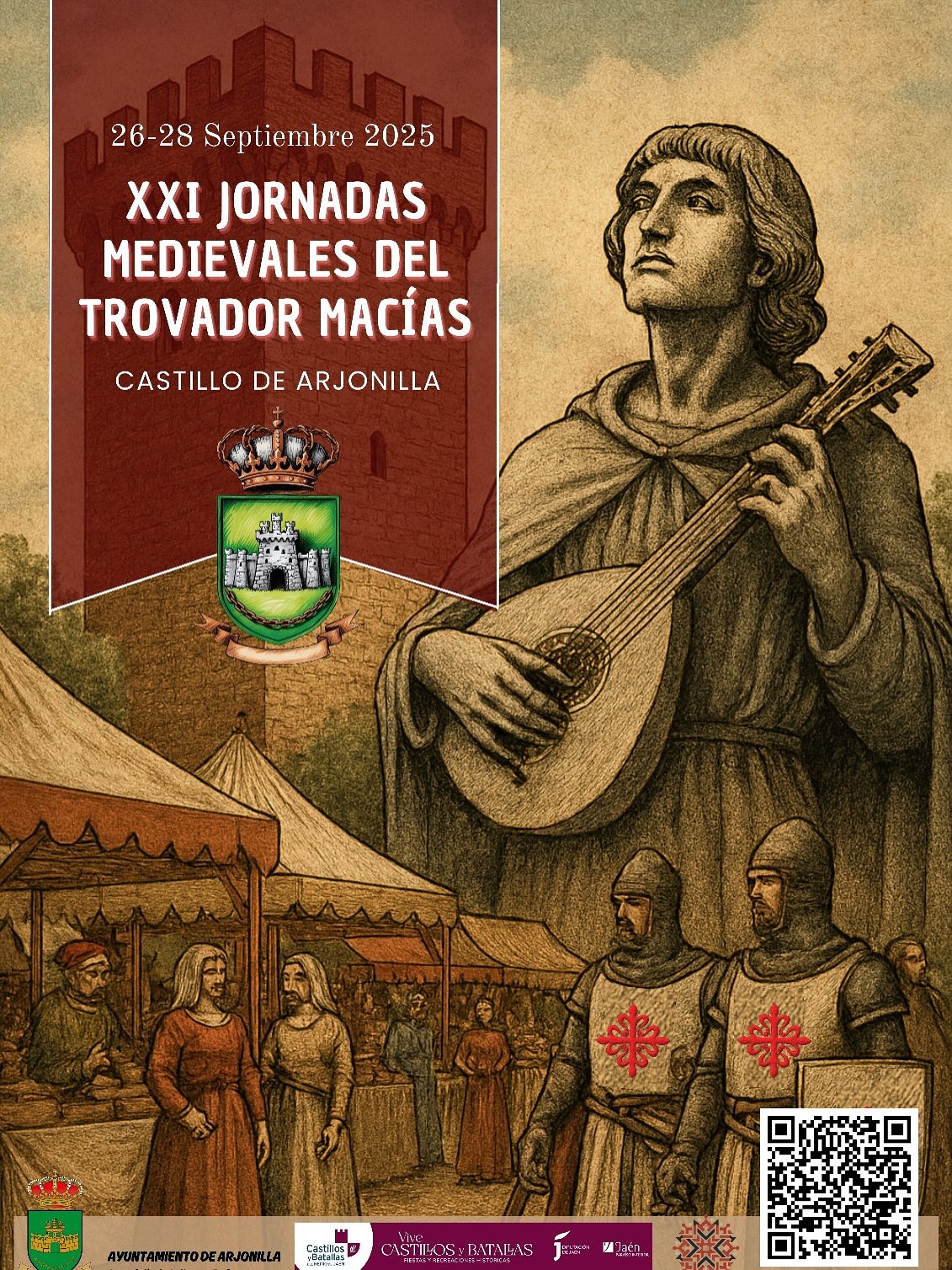 XXI Jornadas Medievales del Trovador Macías de Arjonilla (Jaén) 2025