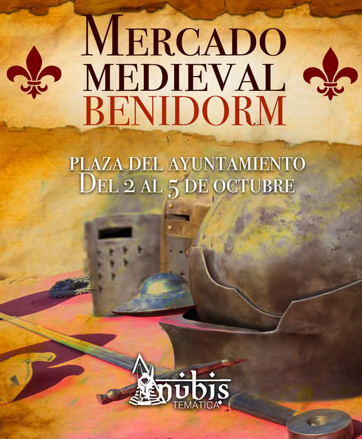 Mercado Medieval de Benidorm (Alicante) 2 al 5 de Octubre 2025