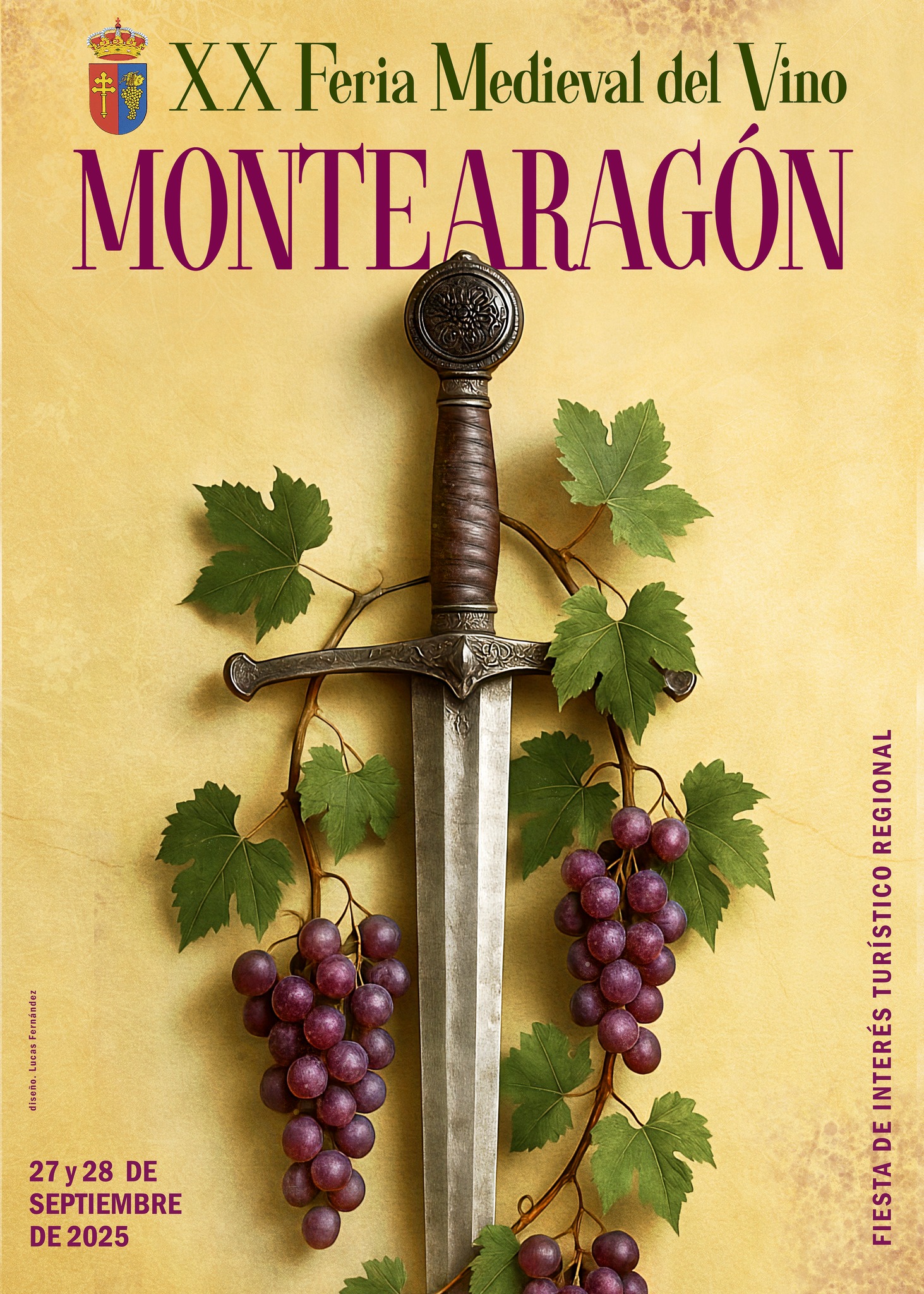 Feria Medieval del Vino de Montearagón (Toledo) 27 al 28 de Septiembre 2025