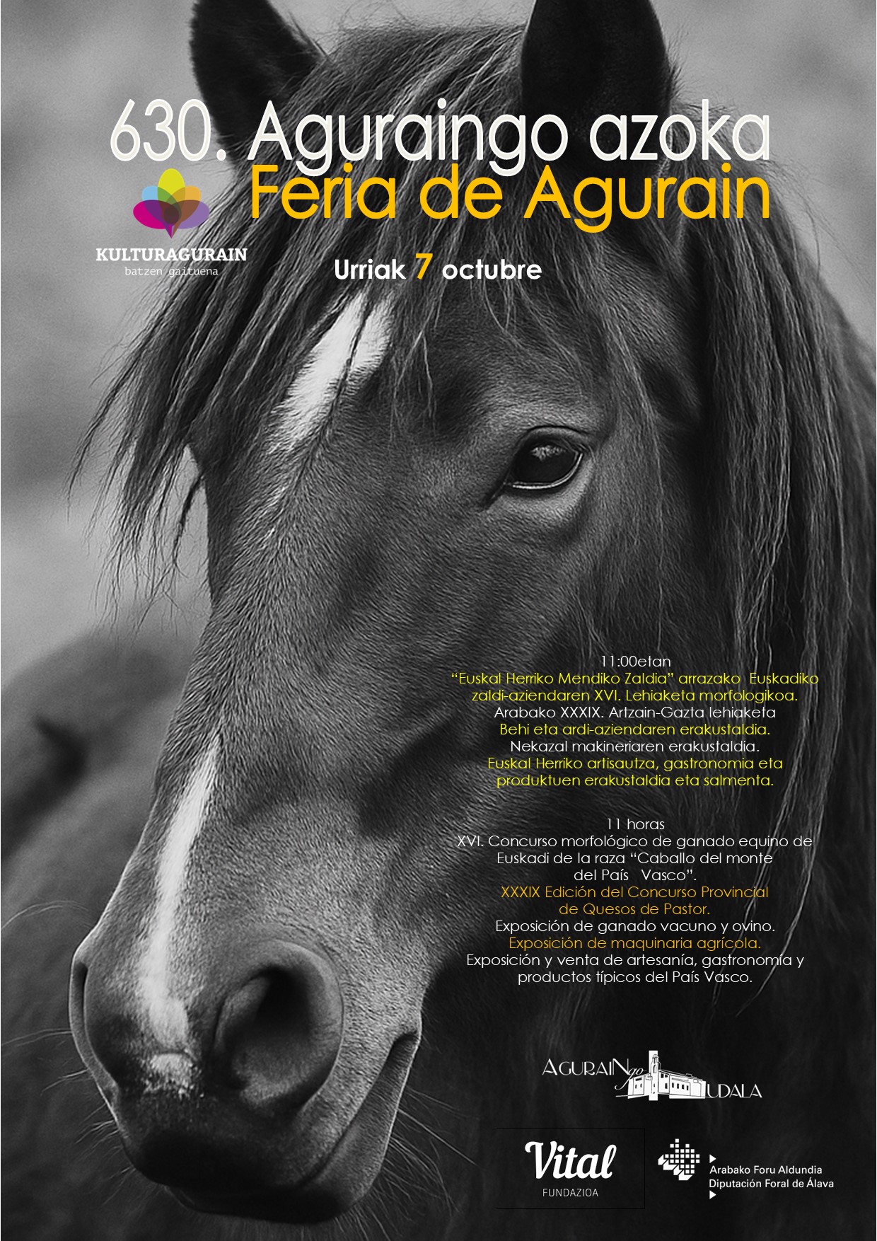 DCXXX Feria de Ganado en Agurain/Salvatierra (Álava) 7 de Octubre 2025