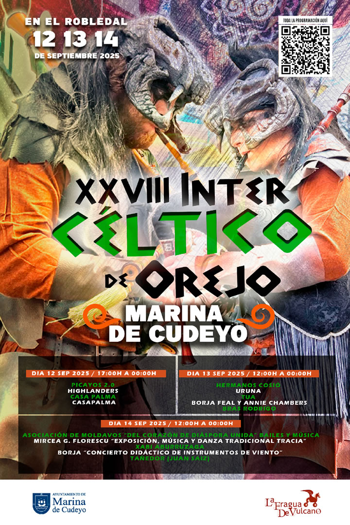 Mercado Celta de Marina de Cudeyo (Cantabria) 12 al 14 de Septiembre 2025