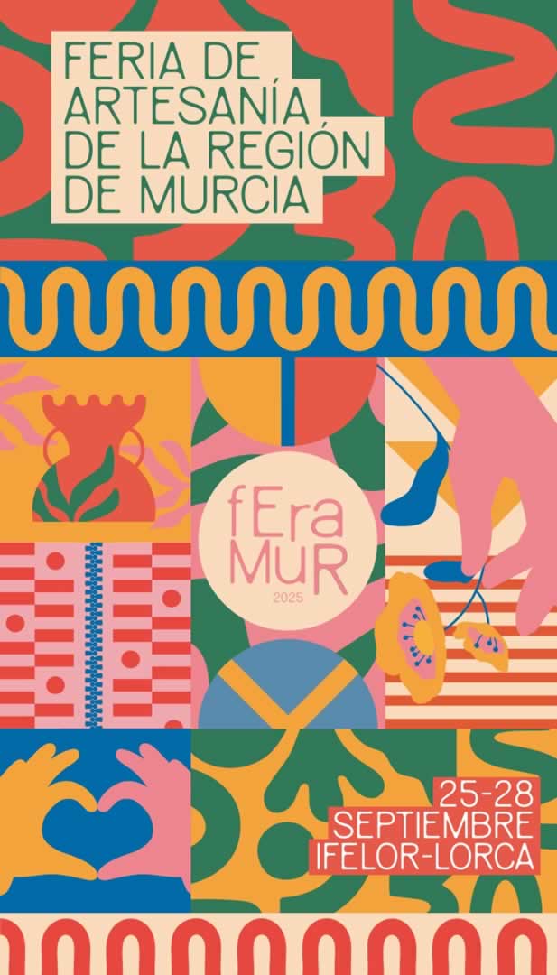 FERAMUR 2025 – XLI Feria de Artesanía de Lorca (Murcia) 25 al 28 de Septiembre 2025