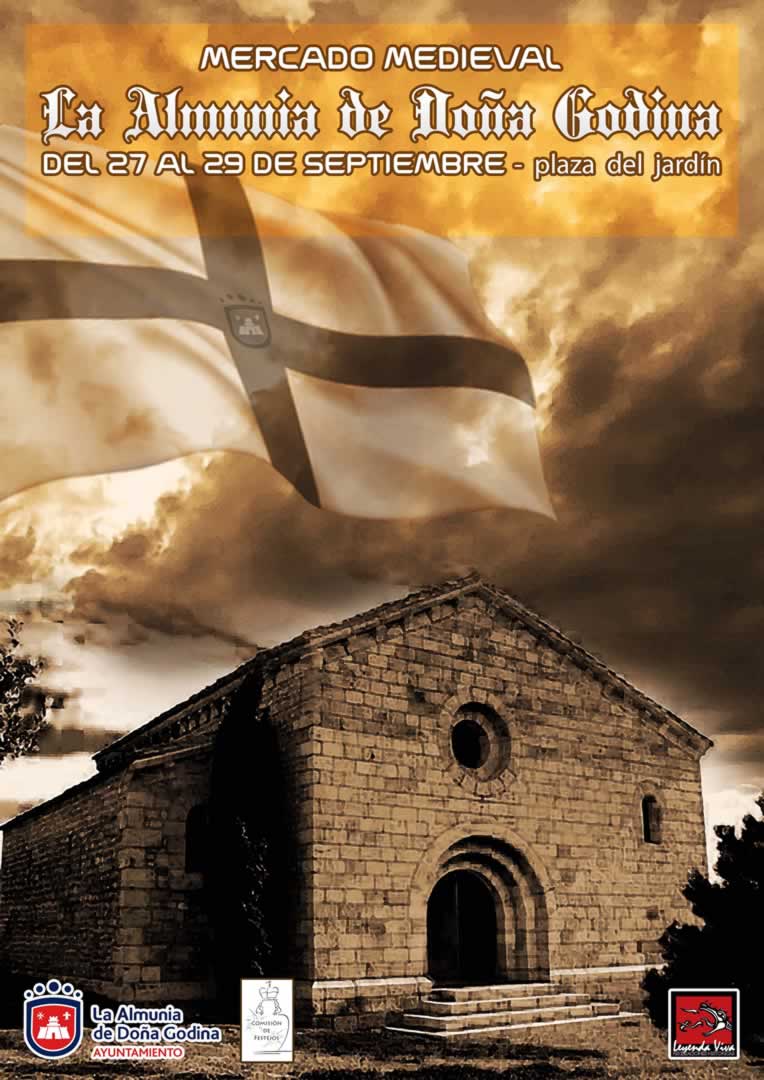 Mercado Medieval en La Almunia de Doña Godina (Zaragoza) 27 al 29 de Septiembre 2025