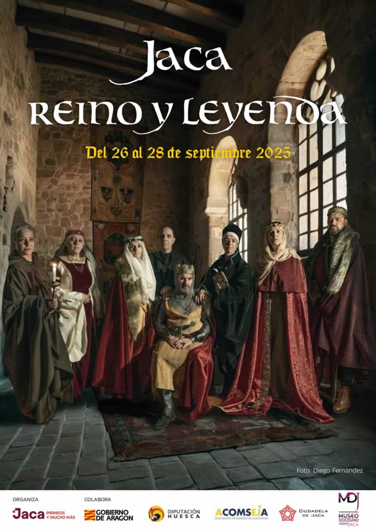 Mercado Medieval de Jaca (Huesca) 26 al 28 de Septiembre 2025