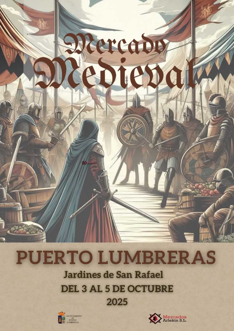 Mercado Medieval de Puerto Lumbreras (Murcia) 3 al 5 de Octubre 2025