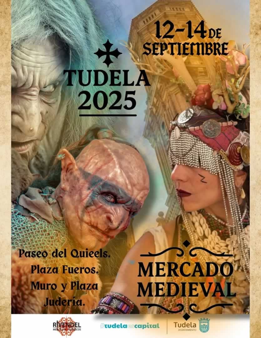 Mercado de las Tres Culturas de Tudela (Navarra) 12 al 14 de Septiembre 2025