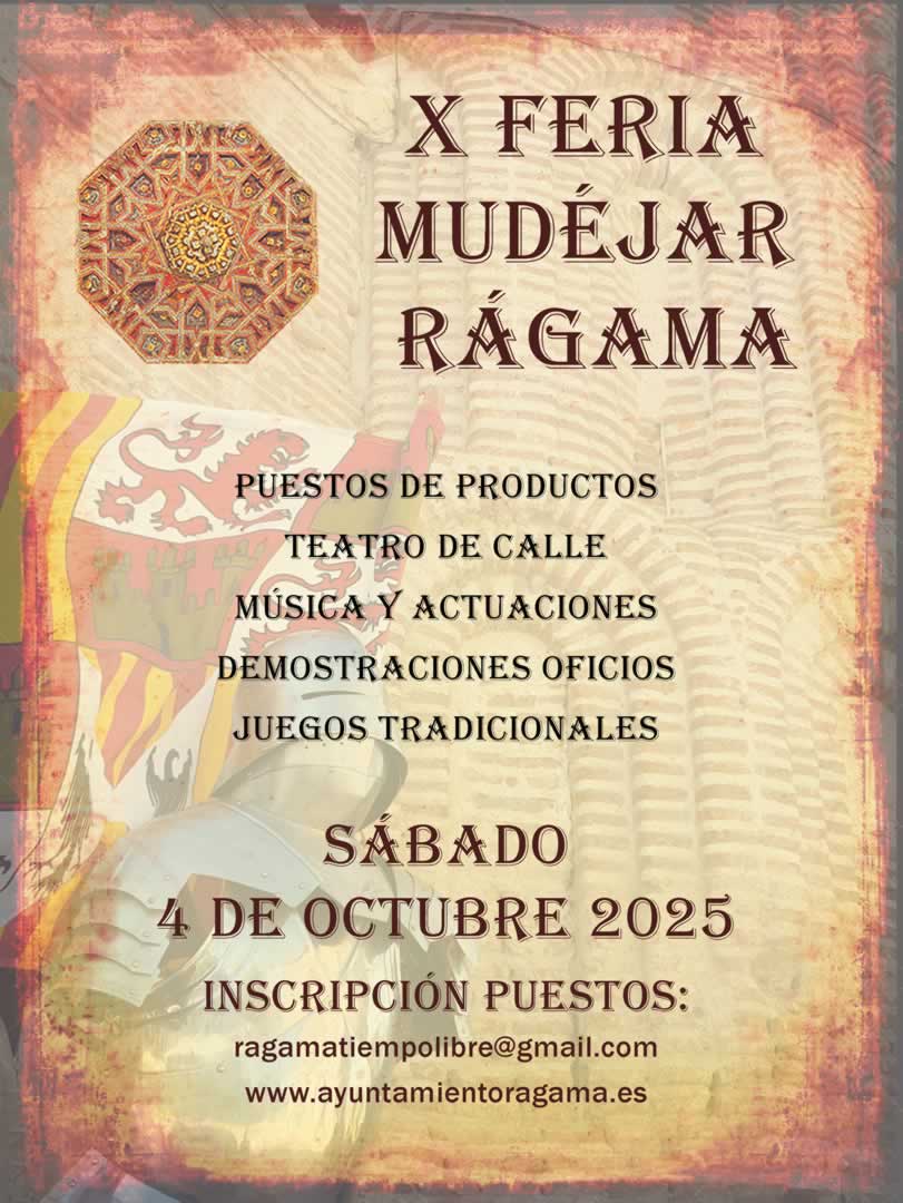 X Feria Mudéjar de Rágama (Salamanca) 4 de Octubre 2025