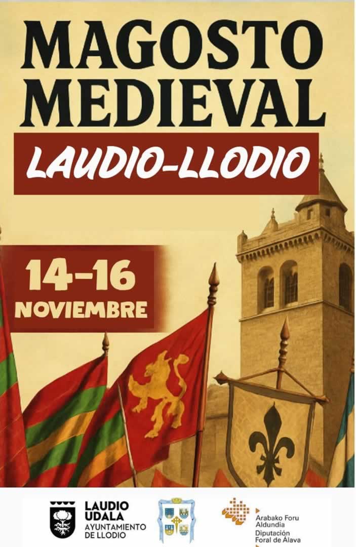 Magosto Medieval de Llodio (Álava) 14 al 16 de Noviembre 2025