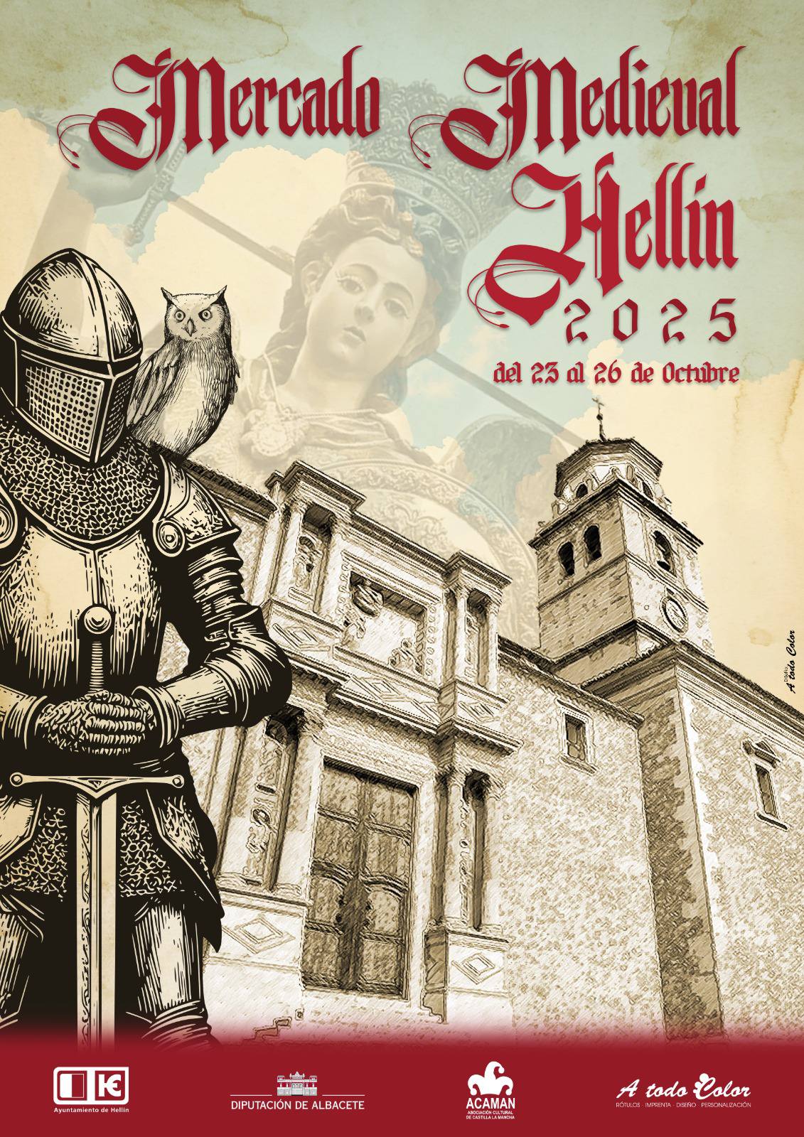 Mercado Medieval de Hellín (Albacete) 24 al 26 de Octubre 2025