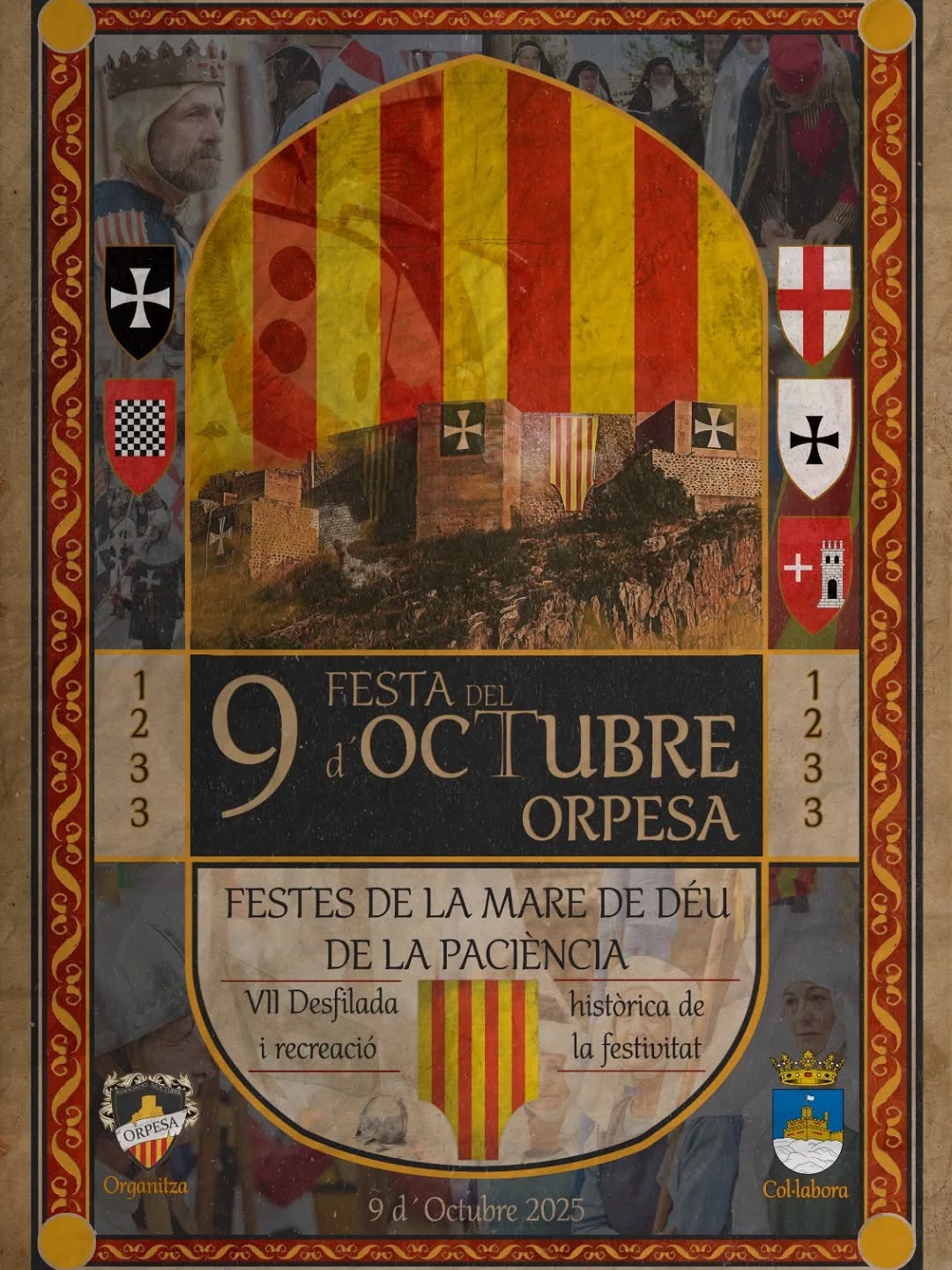 Mercado Medieval en Oropesa de Mar (Castellón) 9 al 12 de Octubre 2025