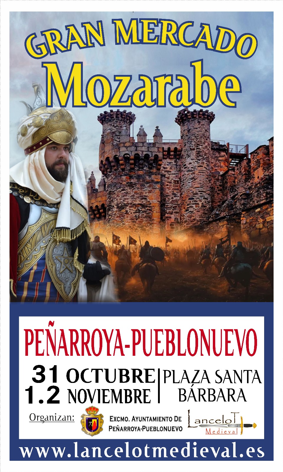 Gran Mercado Medieval de Peñarroya-Pueblonuevo (Córdoba) 31 de Octubre al 2 de Noviembre 2025
