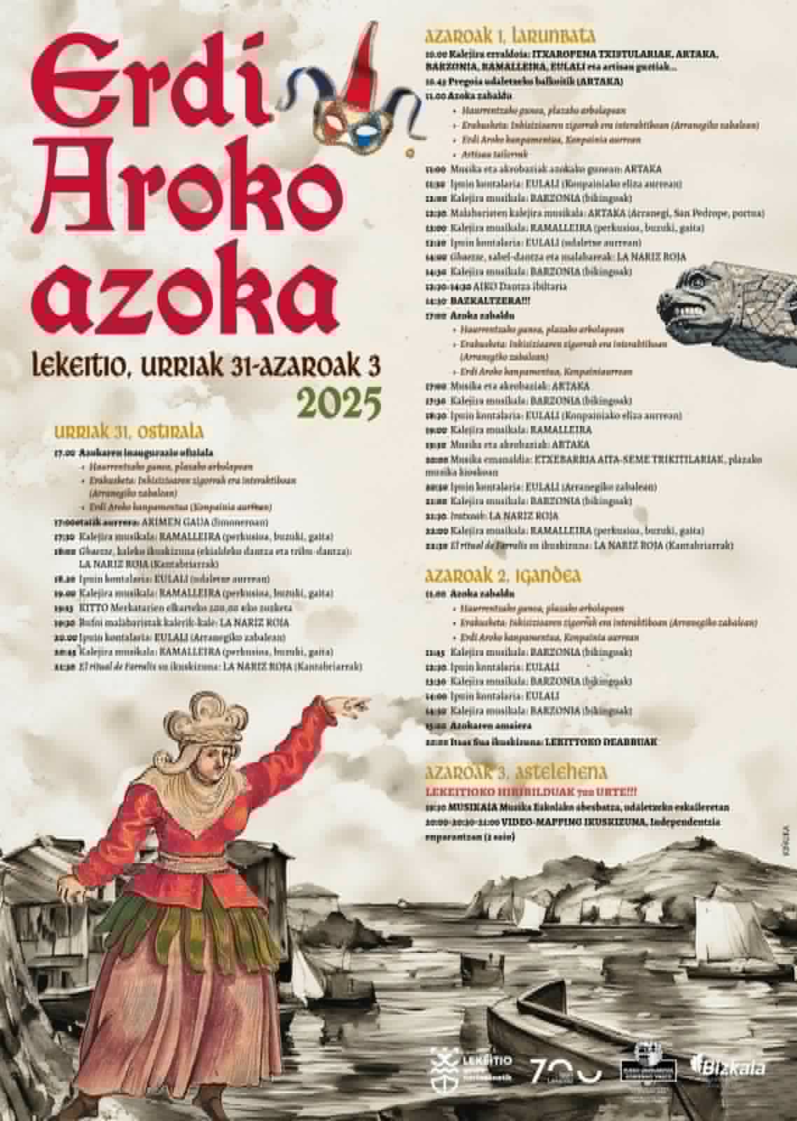 Mercado Medieval Lekeitio 700 (Vizcaya) 31 de Octubre al 2 de Noviembre 2025