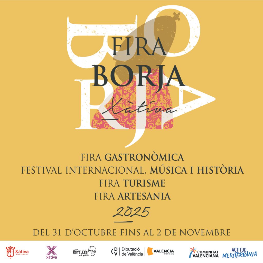 Mercado de Artesanía de Xàtiva (Valencia) 31 de Octubre al 2 de Noviembre 2025