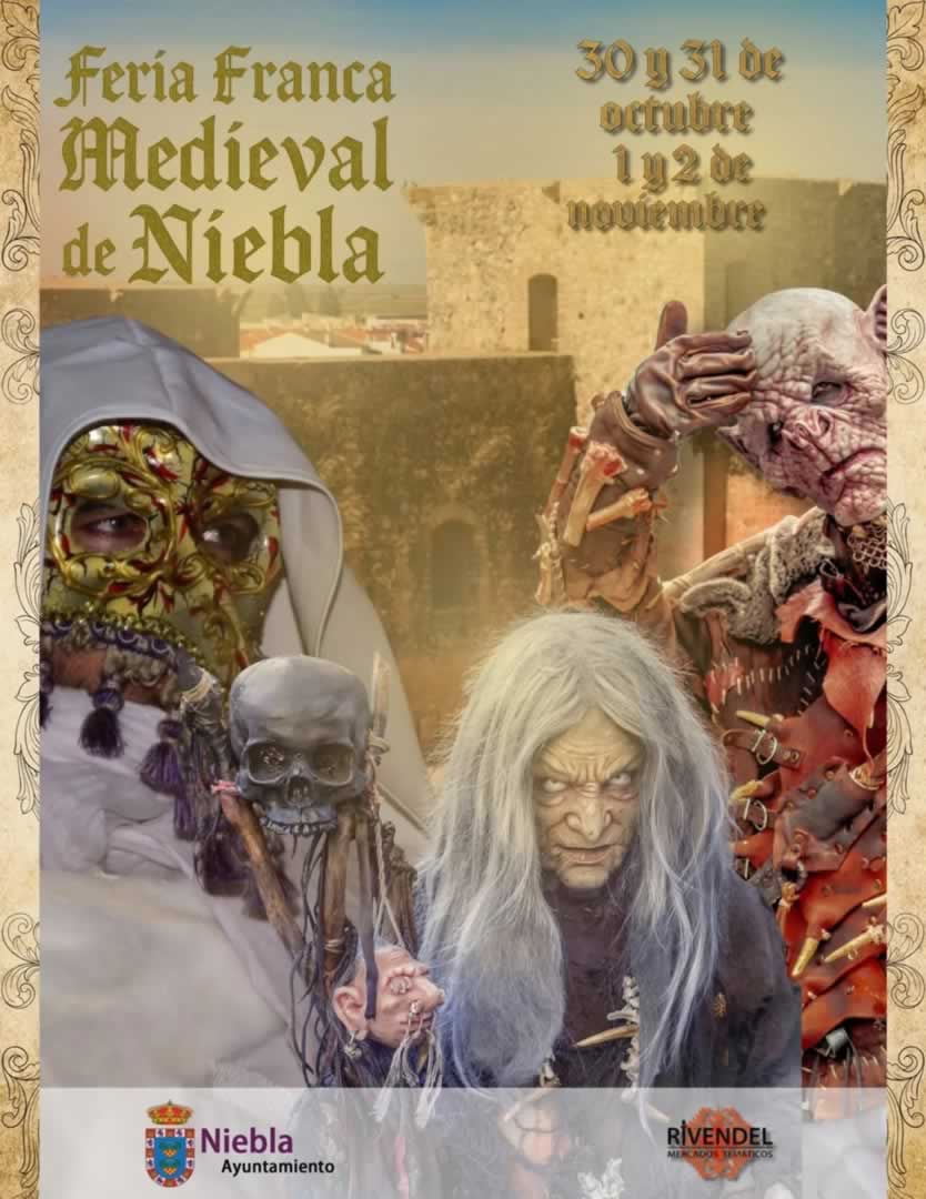 Feria Franca Medieval de Niebla (Huelva) 30 de Octubre al 2 de Noviembre 2025
