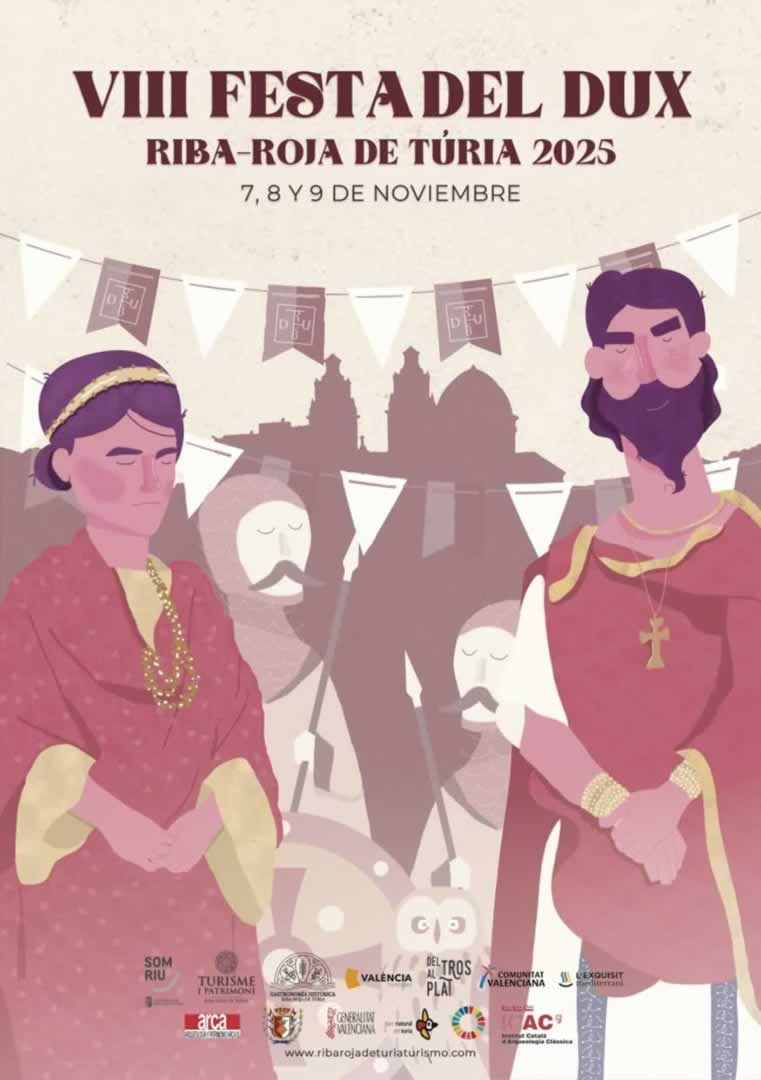 Mercado Visigodo - Gran Festa del Dux en Riba-Roja de Túria (Valencia) 7 al 9 de Noviembre 2025