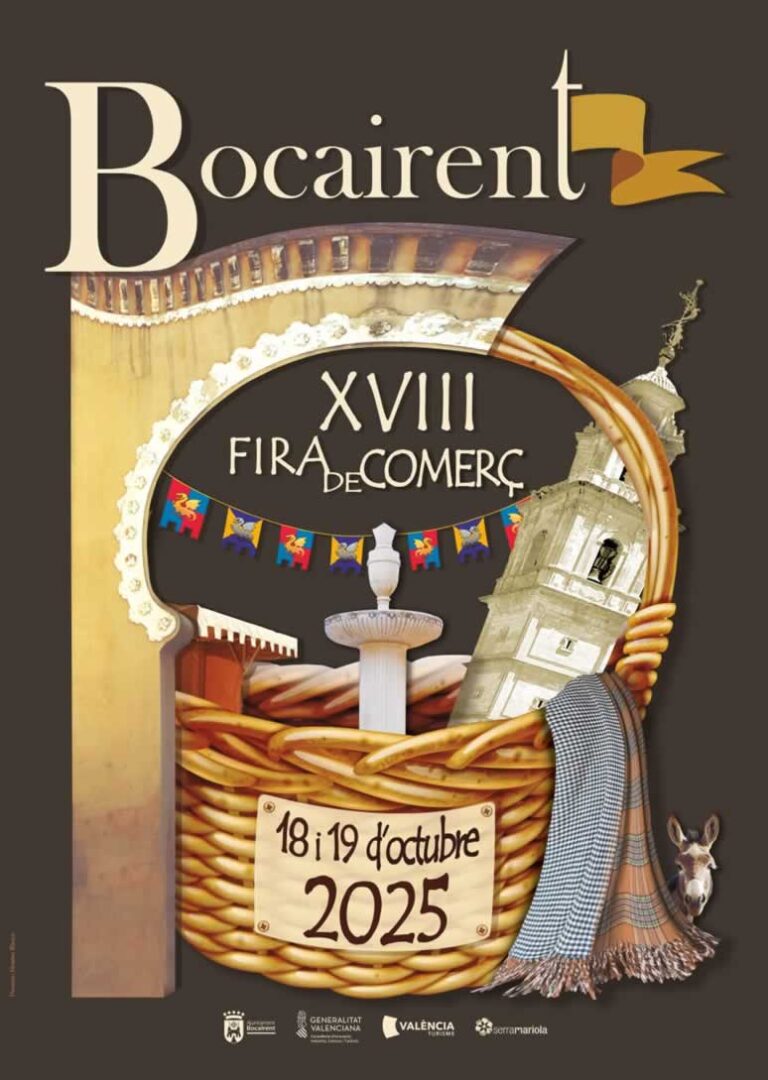 Feria de Comercio y Mercado Medieval de Bocairent (Valencia) 18 al 19 de Octubre 2025