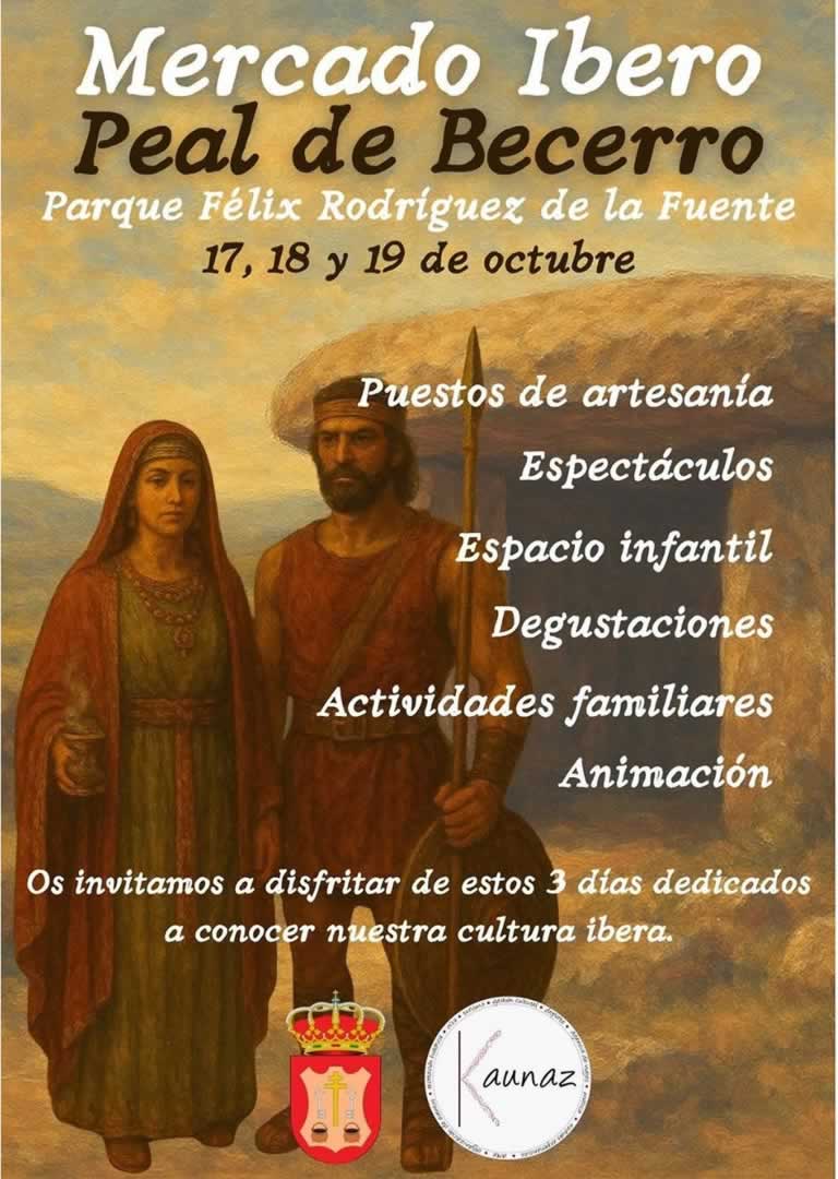 Mercado Íbero en Peal del Becerro (Jaén) 17 al 19 de Octubre 2025