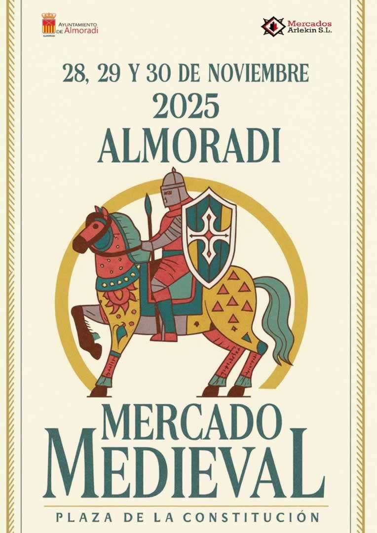 Mercado Medieval Almoradí (Alicante) 28 al 30 de Noviembre 2025
