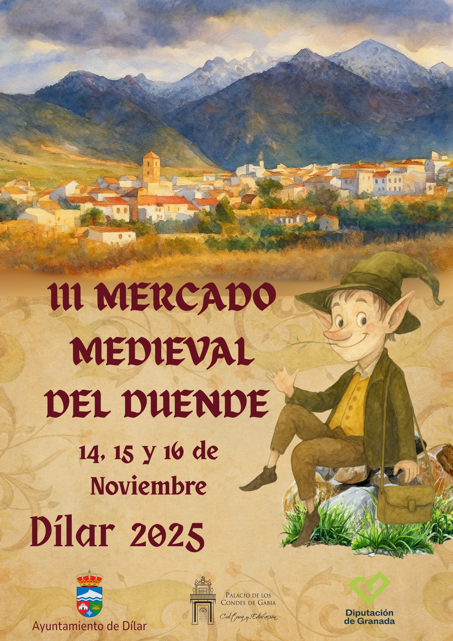 Mercado Medieval del Duende en Dílar (Granada) 14 al 16 de Noviembre 2025