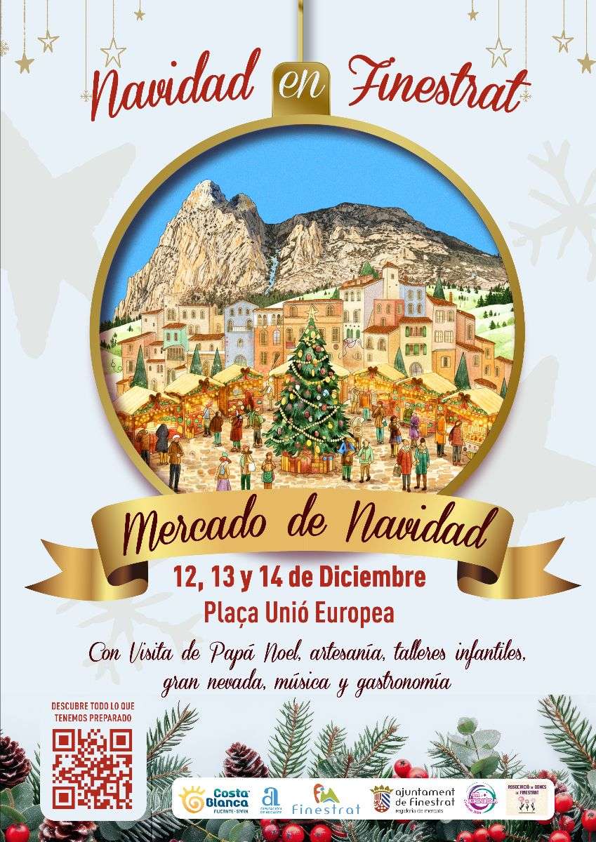 Mercado de Navidad de Finestrat (Alicante) 2025