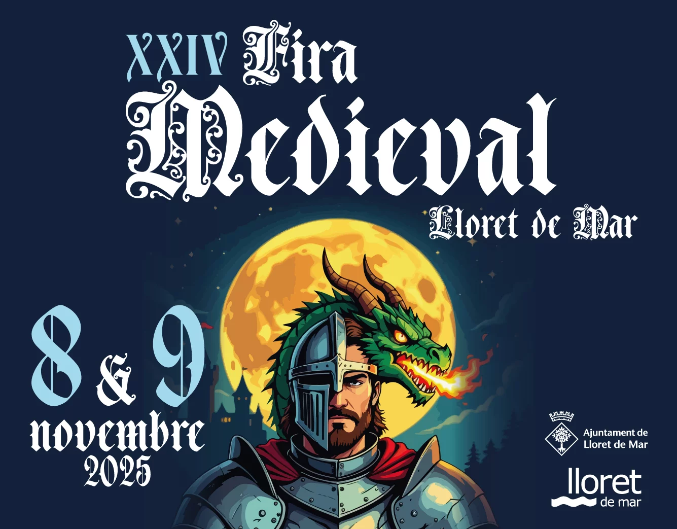 Mercado Medieval de Lloret de Mar (Girona) 8 al 9 de Noviembre 2025