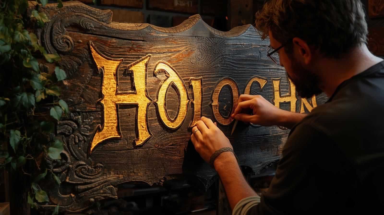 Construyendo un cartel medieval