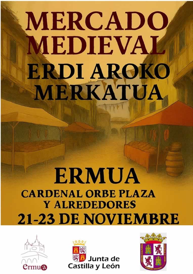Mercado Medieval de Ermua (Vizcaya) 21 al 23 de Noviembre 2025