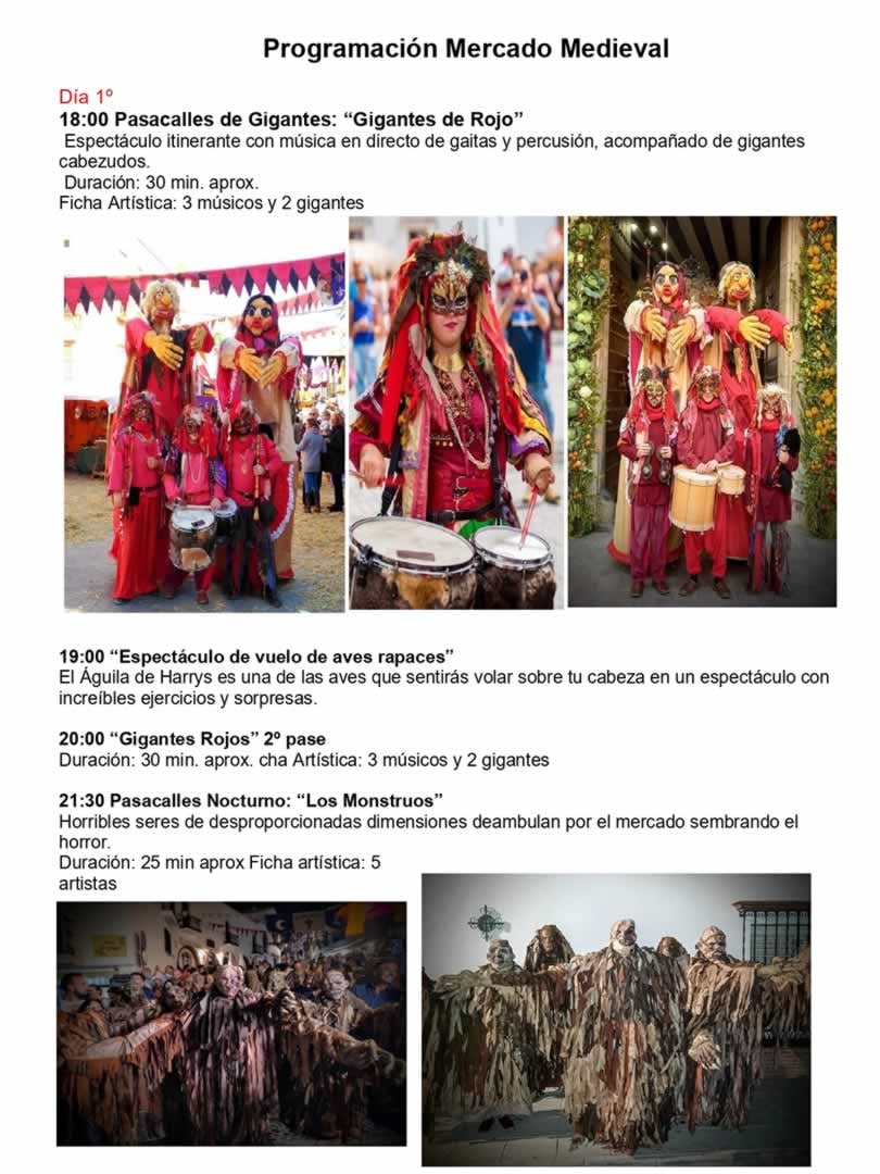 Mercado Medieval en Morón de la Frontera (Sevilla) 7 al 9 de Noviembre 2025