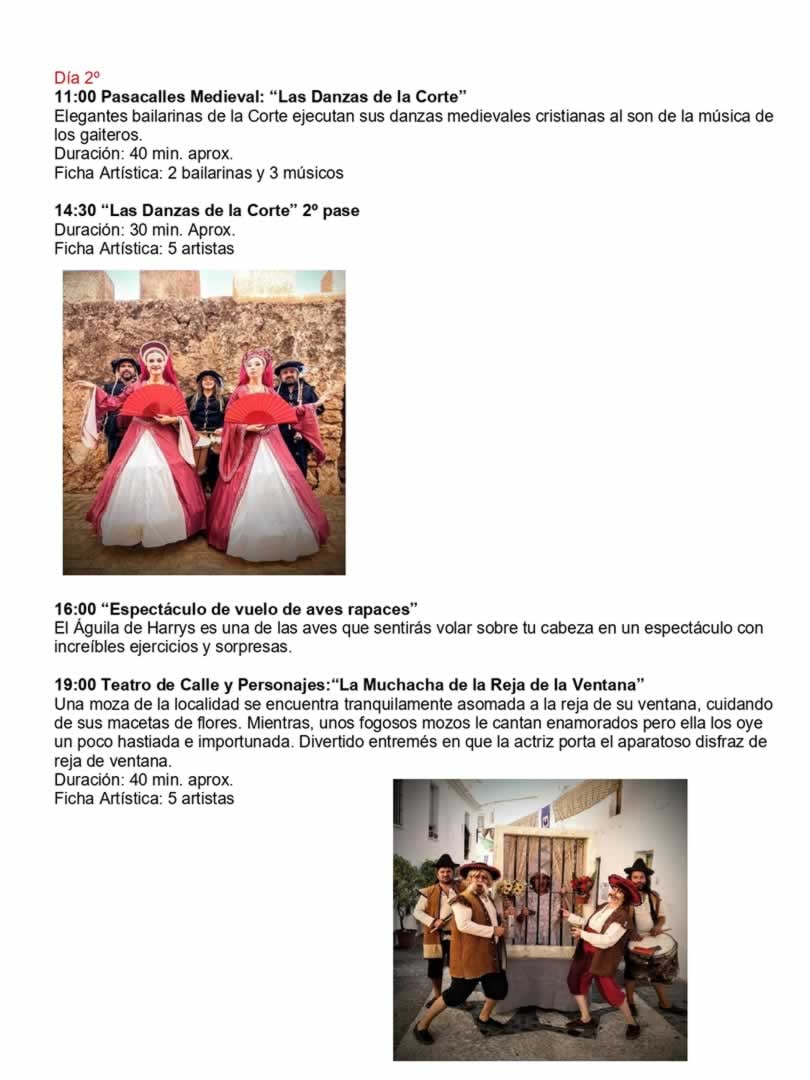 Mercado Medieval en Morón de la Frontera (Sevilla) 7 al 9 de Noviembre 2025