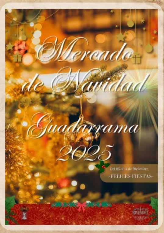 Mercado Navideño de las Luces en Guadarrama (Madrid) 5 al 8 de Diciembre 2025