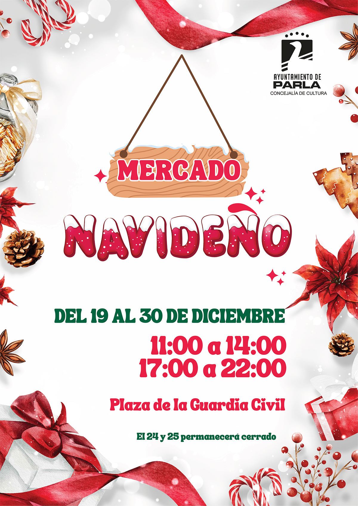 Mercadillo Navideño de Parla (Madrid) 19 al 30 de Diciembre 2025