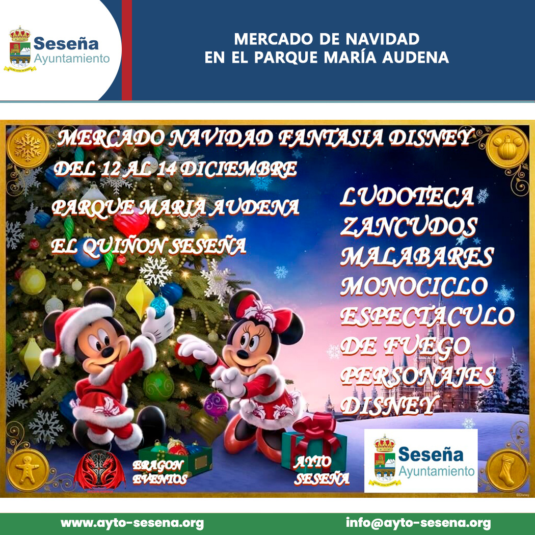 Mercado de Navidad en El Quiñón de Seseña (Toledo) 13 al 14 de Diciembre 2025