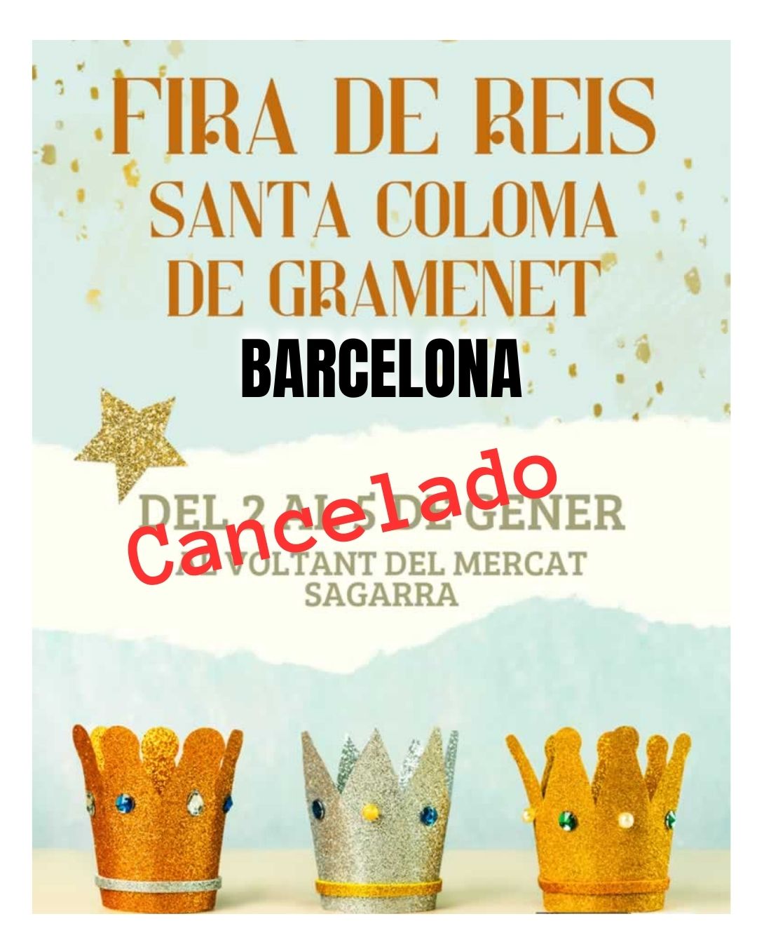 CANCELADO - Feria de Reyes de Santa Coloma de Gramenet (Barcelona) 2026