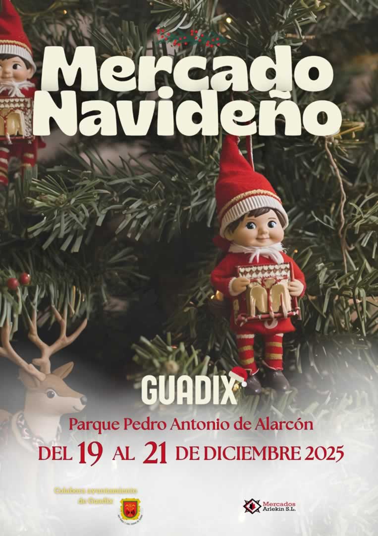 Mercado de Navidad en Guadix (Granada) 19 al 21 de Diciembre 2025