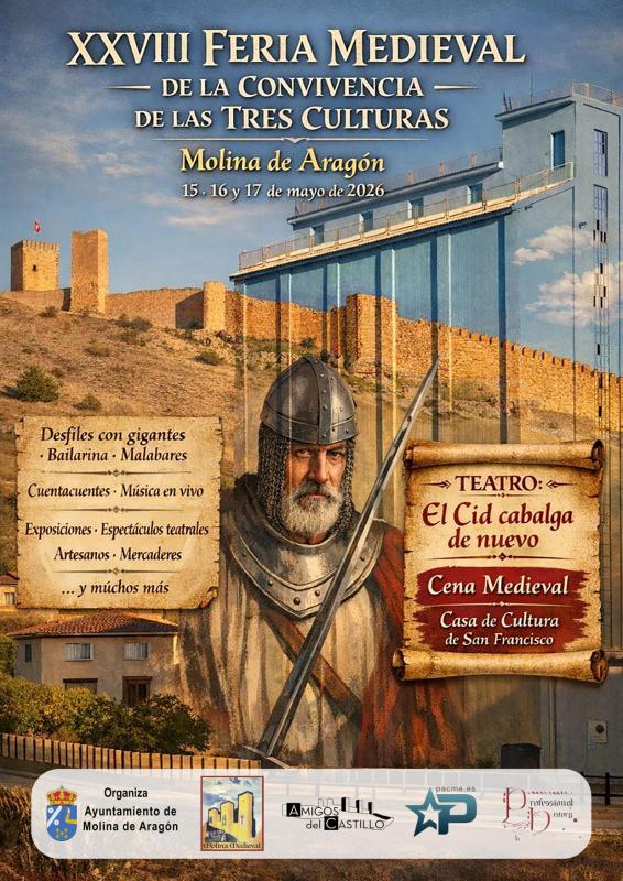 XXVIII Feria Medieval de Molina de Aragón (Guadalajara) 2026