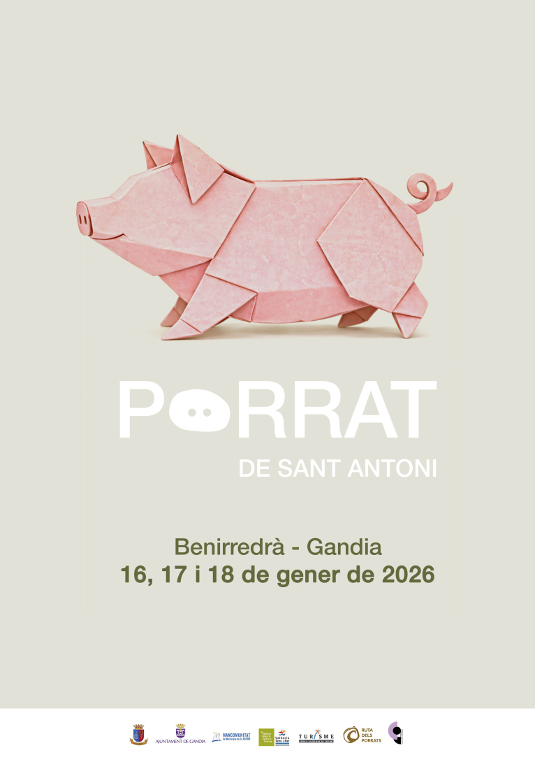 Mercado Porrat de Benirredrà (Valencia) 17 al 19 de Enero 2026