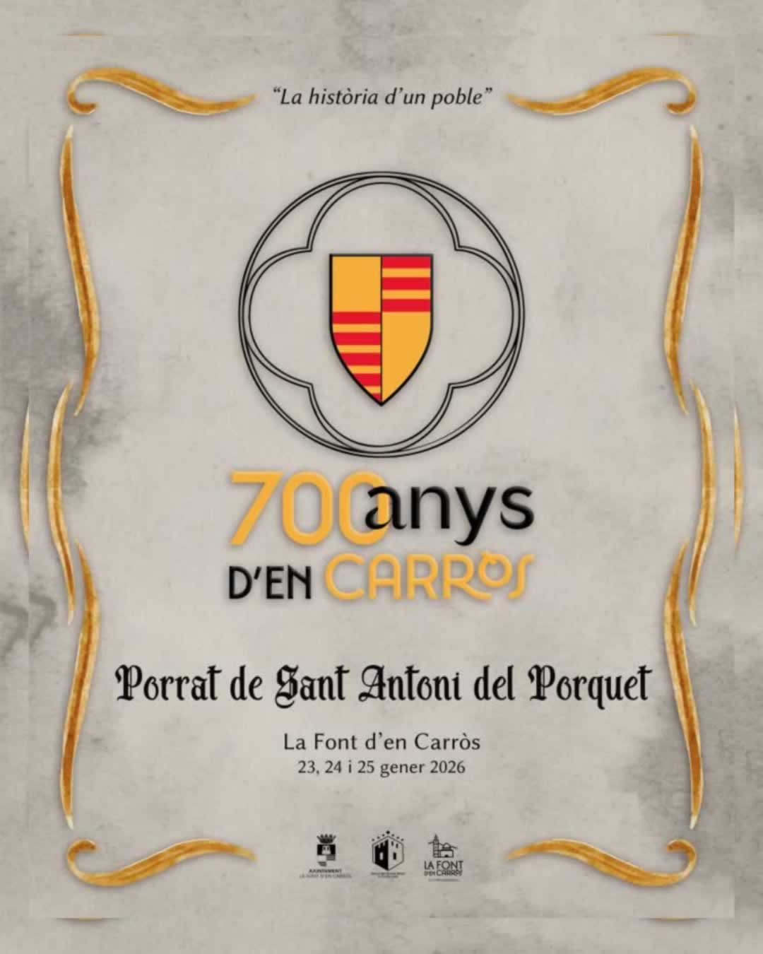 Porrat de Sant Antoni del Porquet en La Font d’en Carròs (Valencia) 2026