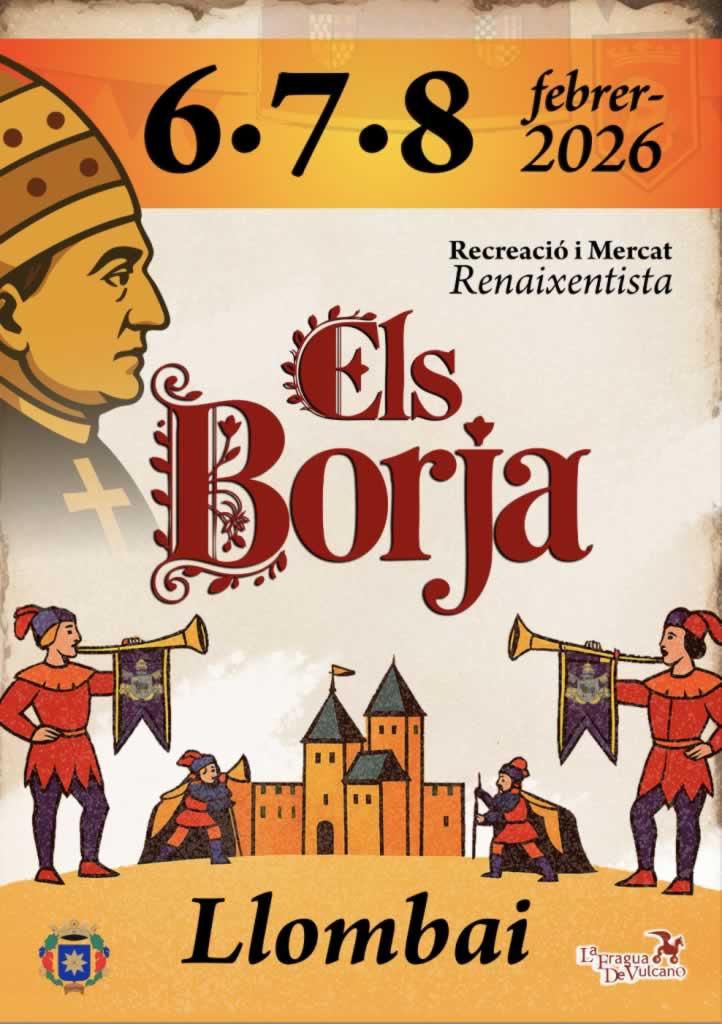 Mercado Renacentista de los Borja en Llombai (Valencia) 2026