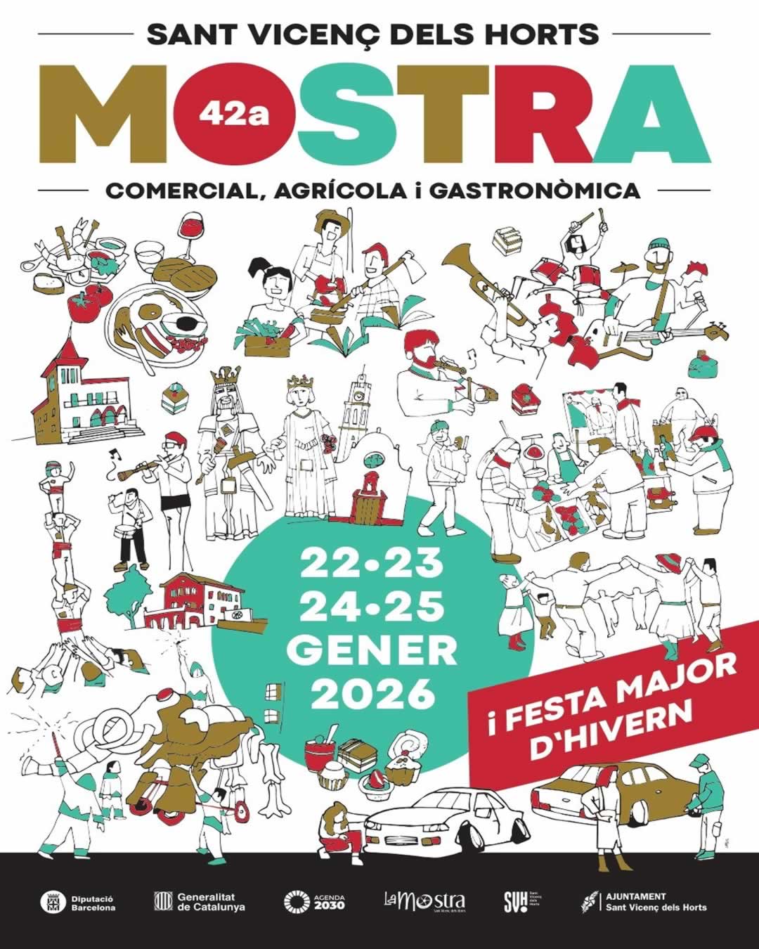 42ª Muestra Comercial, Agrícola y Gastronómica de Sant Vicenç dels Horts (Barcelona) 2026