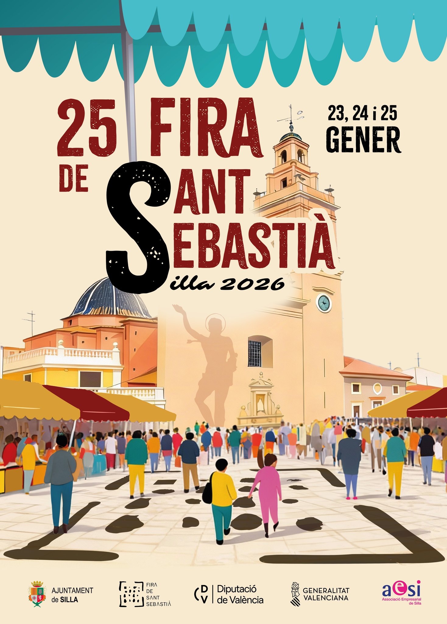 25va. Fira de Sebastià de Silla (Valencia) 23 al 25 de Enero 2026