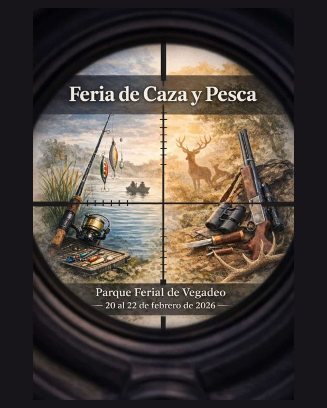 Feria de Caza y Pesca en Vegadeo (Asturias) 2026
