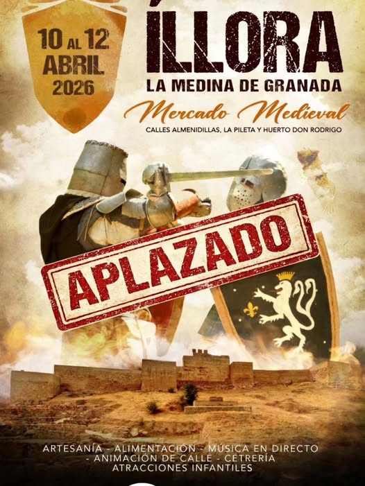 APLAZADO - Mercado Medieval de Íllora (Granada) 2026