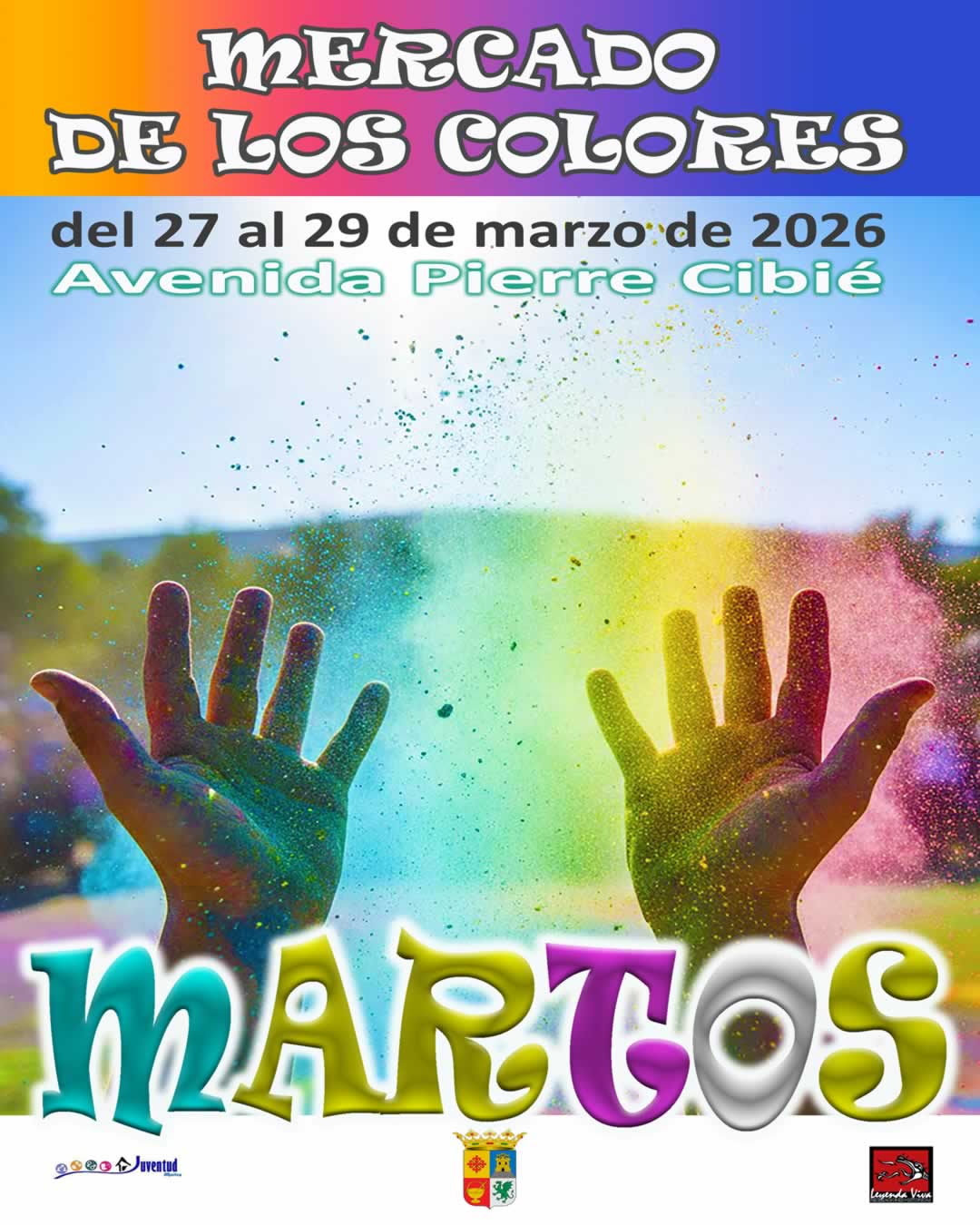 Mercado de Los Colores en Martos (Jaén) 2026